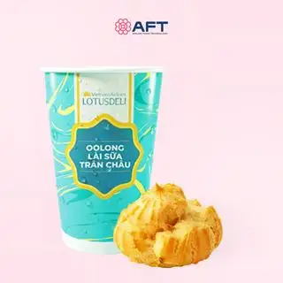 Combo Trà Chiều Tỉnh Thức - 1 trà sữa ly - 1 su kem - 60.000 ₫ tại Trà Sữa Vietnam Airlines - AFT - Phan Văn Trường