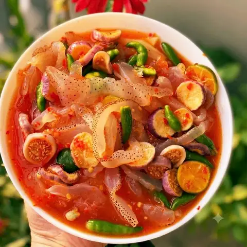 Hình ảnh Ăn Vặt Hẻm - Sứa Sốt Mắm Nhĩ - Lê Thị Ngay