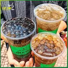 Hình ảnh Trà dưa lưới hạt chia nha đam