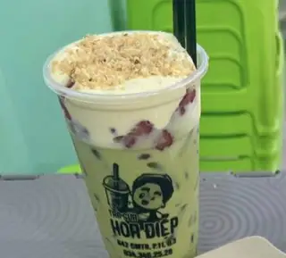 Hình ảnh Trà sữa matcha kem trứng