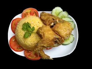 Cơm cánh gà - 55.000 ₫ tại Cơm Gà Xối Mỡ Thạch Lam - Đoàn Văn Bơ