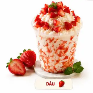 Hình ảnh Sữa tuyết Vân Nam dâu