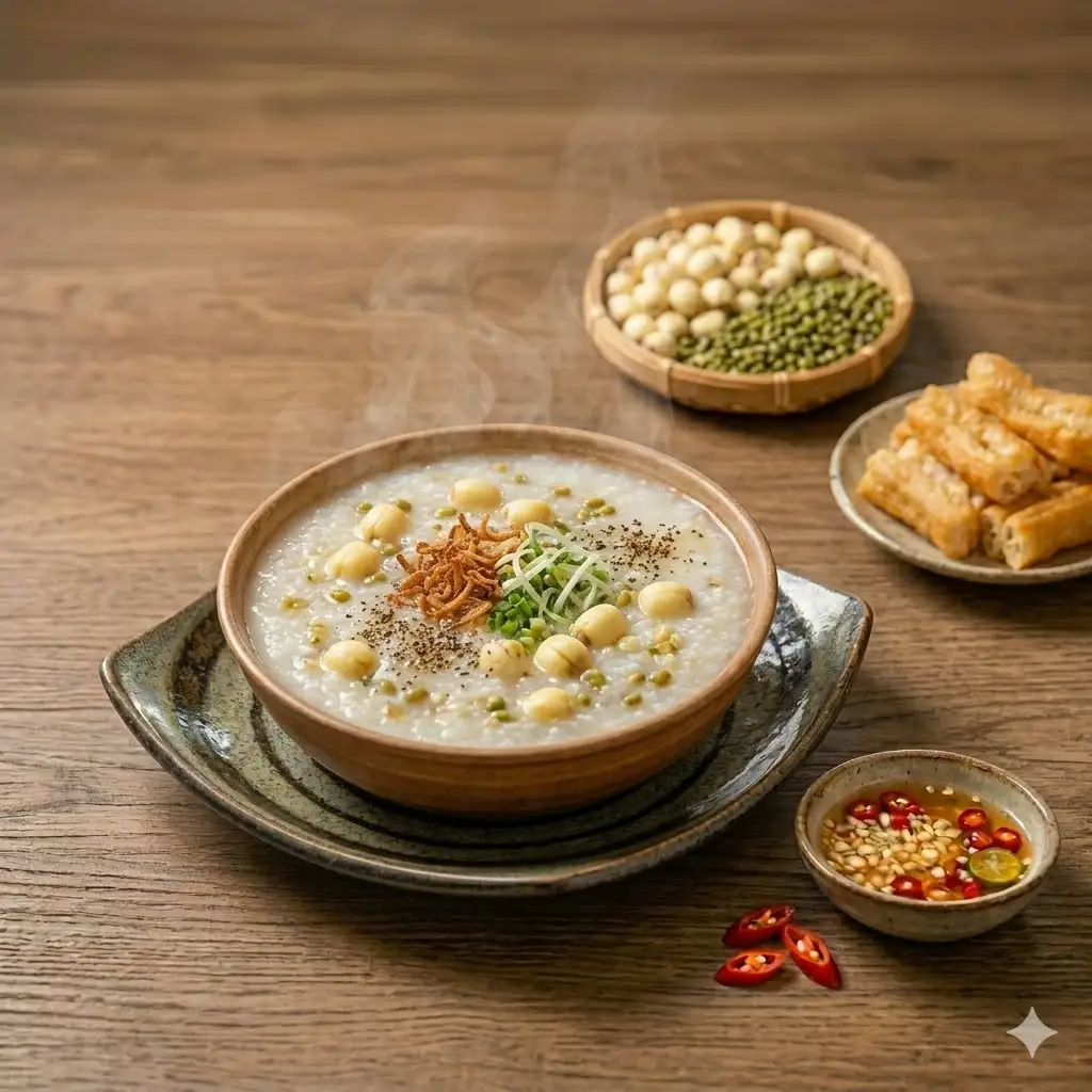 Cháo Gà Ác Hạt Sen - 23.000 ₫ tại Cháo Dinh Dưỡng Panda - Đặng Chất