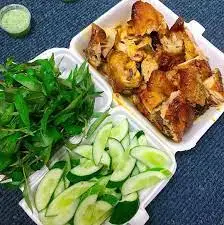1 Gà nướng satế - 2 bánh mì - đồ phụ - 189.000 ₫ tại  Gà Nướng Muối Ớt - 177 Nguyễn Thượng Hiền