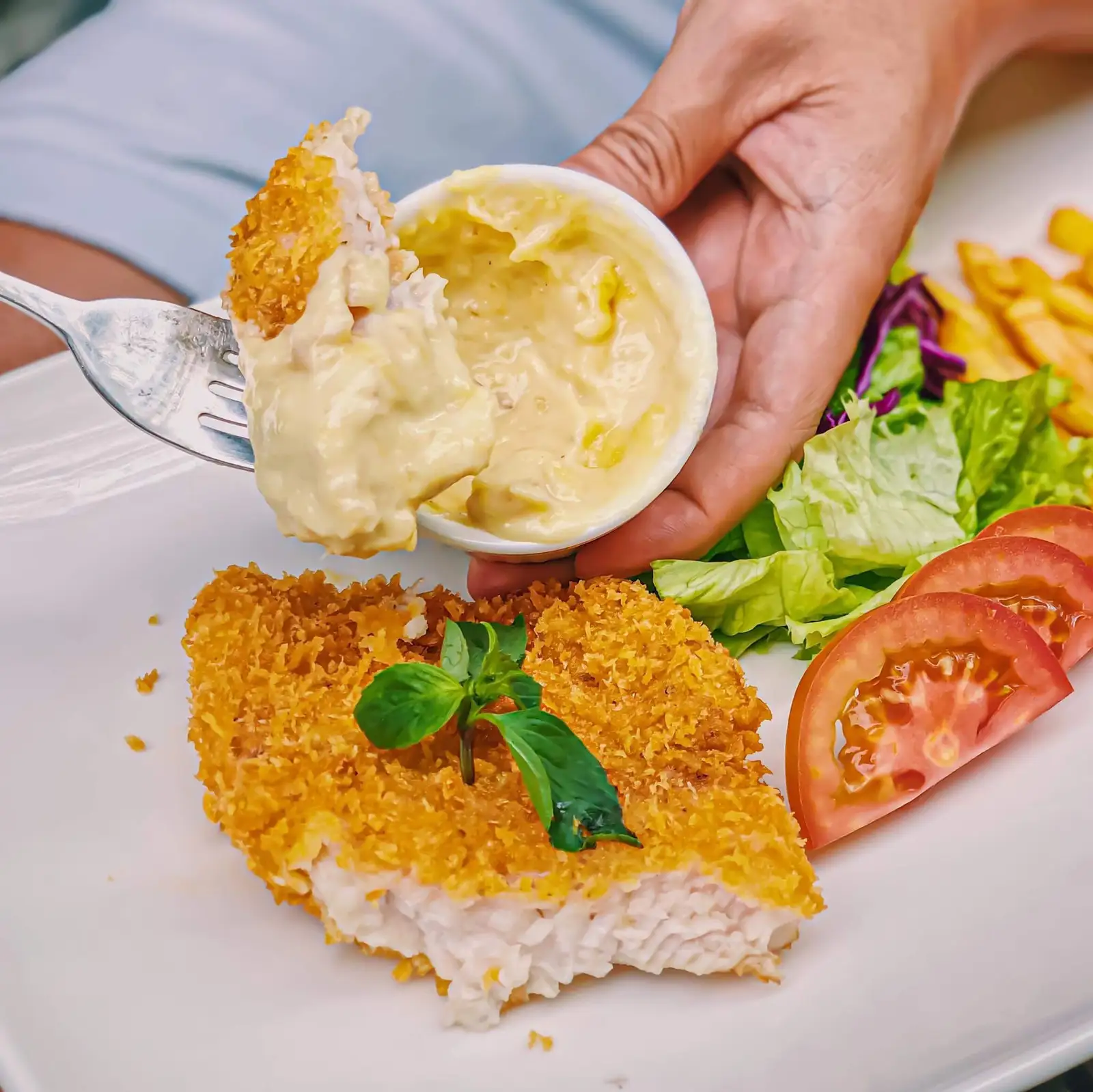 Cá phile sốt thơm - 55.000 ₫ tại Beefsteak 015 - Chung Cư Ấn Quang