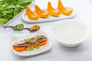 Cháo tim hầm hạt sen - 21.000 ₫ tại Cháo & Nui Dinh Dưỡng BaBy Soup - Phan Văn Hớn