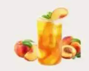 Trà đào - 25.000 ₫ tại  Ăn Vặt 77 - Ăn Vặt & Trà - Đường N4