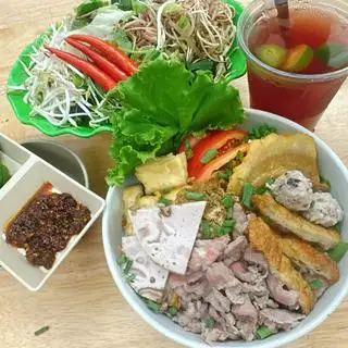 Hình ảnh Combo bún hoặc bánh đa riêu cua tóp - nước mận