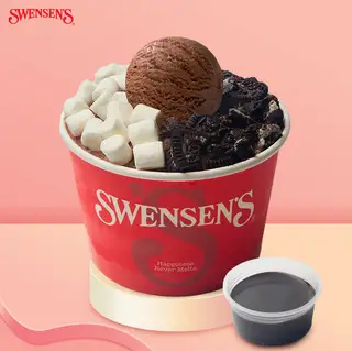 Bingsu Deli Kem Socola Marshmallow & Oreo (01 Viên Kem Bên Trong) - 49.000 ₫ tại Swensen's - Hùng Vương Plaza