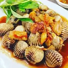 Hình ảnh Sò huyết rang me