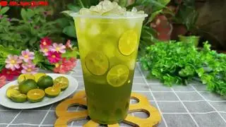 Trà tắc thái xanh - 18.000 ₫ tại Trọng Nghĩa Foodking - Sushi & Sashimi - Bình Lợi