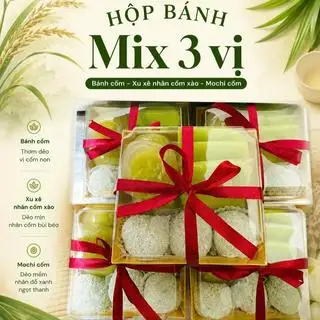 Hình ảnh Hộp bánh mix 3 vị - 1 hộp 9 cái