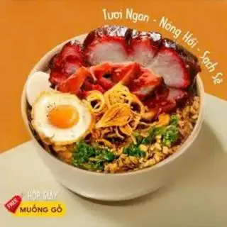 Xôi xá xíu Quảng Đông lớn - 58.000 ₫ tại Xôi Gánh Má Sáu - Nguyễn Đình Chiểu