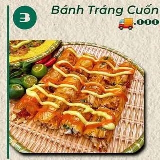 Bánh tráng cuốn sốt me - 37.000 ₫ tại Bánh Tráng Phú Mỹ - 62 Ngô Tất Tố