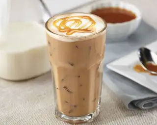 Trà sữa caramel - 30.000 ₫ tại Trà Sữa Mr Bean - The Milk Tea & Blended - Cô Bắc