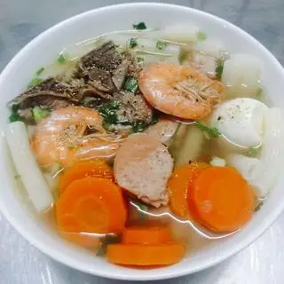 Nui xương tôm - 40.000 ₫ tại Chinsu - Hủ Tiếu Nam Vang & Hủ Tiếu Bánh Mì Bò Kho - Đường DC13