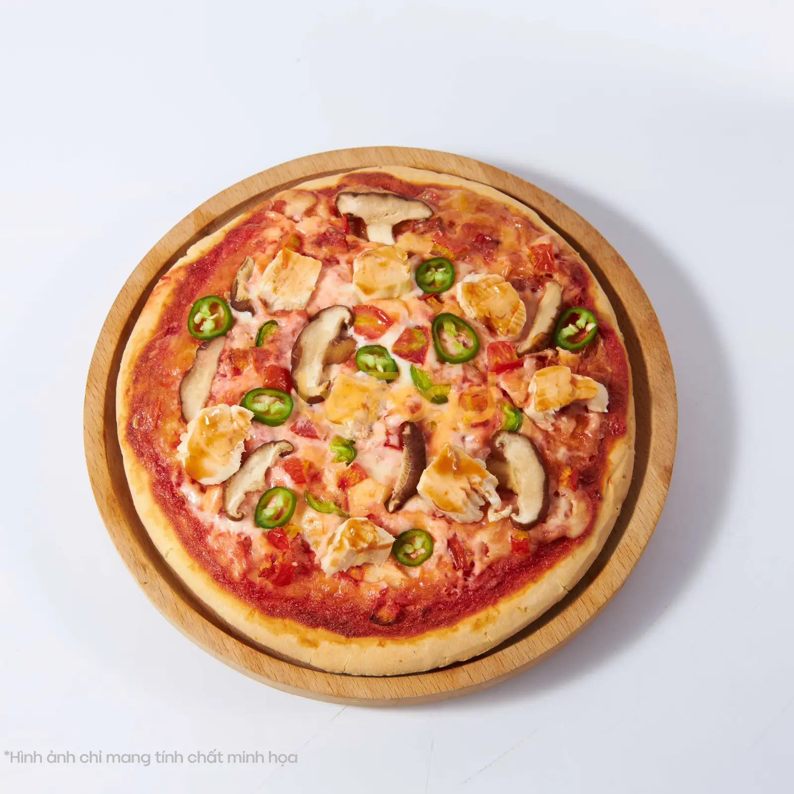 Pizza gà giòn - 179.000 ₫ tại Pizza Habibi - Đề Thám