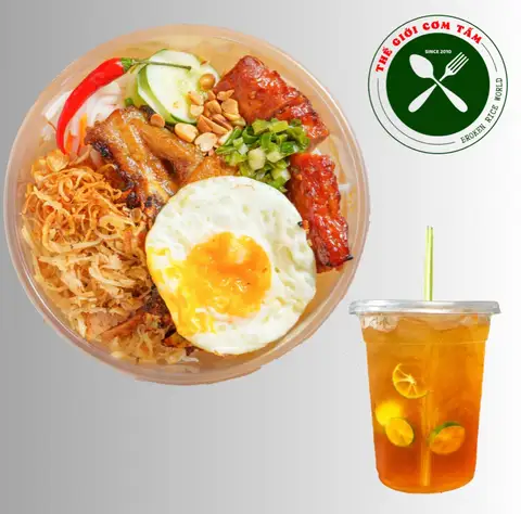  Thế Giới Cơm Tấm - Bún Thịt Nướng - Xôi Mặn - Phú Mỹ - Cơm/Cơm tấm gần bạn