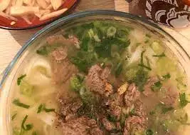 Hình ảnh Phở tái lăn