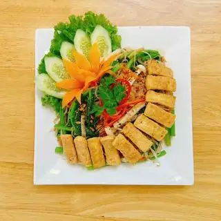 Bún gạo xào chay - 114.000 ₫ tại MeLyFood - Nhà Hàng Cơm Niêu & Cua Singapore - Hàm Nghi
