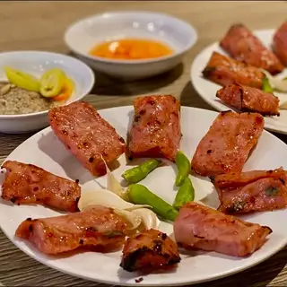 Nem chua Nha Trang nướng - 39.000 ₫ tại Bánh Bèo Nóng Chị Tư - Hòa Hảo