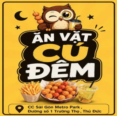 Hình ảnh Ăn Vặt Cú Đêm - Bánh Khoai Mỡ, Trà Chanh & Yogurt Đá Việt Quốc - Đường Số 1