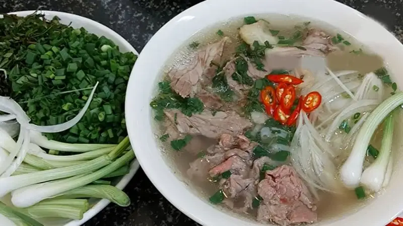 Phở bò tài - 60.000 ₫ tại Phở Bò A Phúc - Lạc Long Quân