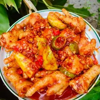 Chân gà sốt Thái - lớn - 89.000 ₫ tại Chân Gà Sốt Thái - Bông Sao