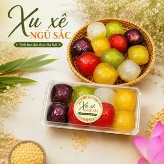 Hình ảnh Xu xê ngũ sắc - 1 hộp 10 cái