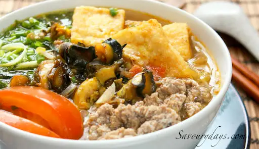 Bún riêu cua ốc - 60.000 ₫ tại  Bún Riêu Số 1 -  Lê Văn Miến