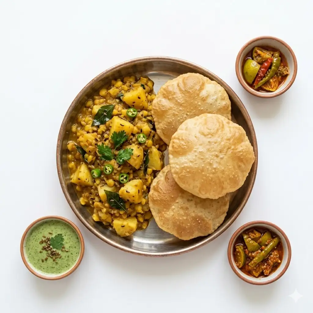 Hình ảnh Chole bhature