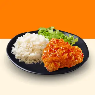 Fish Sauce Chicken Rice - 55.000 ₫ tại Gà Rán Popeyes - Khánh Hội