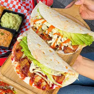 Hình ảnh Taco xá xíu