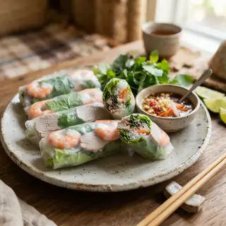 Hình ảnh Combo 5 Gỏi cuốn tôm thịt