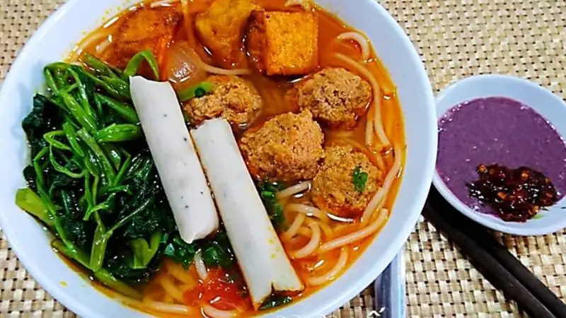 Canh bún - 35.000 ₫ tại Canh Bún & Bún Riêu 3 Chị Em - Trường Chinh