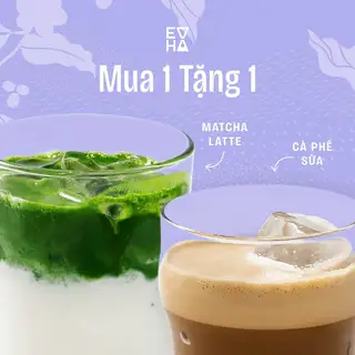 Hình ảnh Mua 1 Tặng 1 - Mua Matcha Latte tặng Cà Phê Sữa