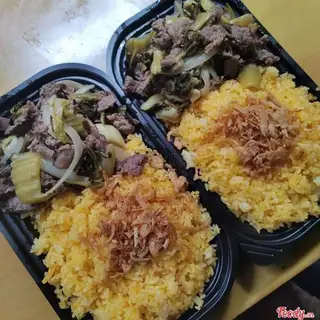 Hình ảnh Cơm Rang Dưa Bò + pepsi