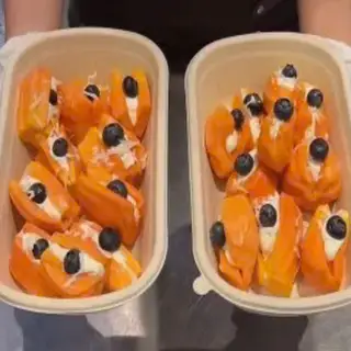 Mít kiểu Hy Lạp với sữa chua - 125.000 ₫ tại Lúa Fruits - Trái Cây Dầm & Trái Cây Cắt Sẵn - Trần Văn Danh