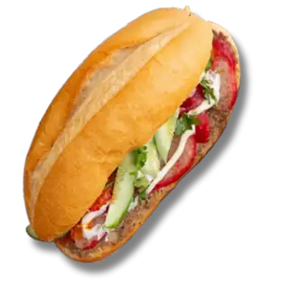 Hình ảnh Bánh mì xá xíu