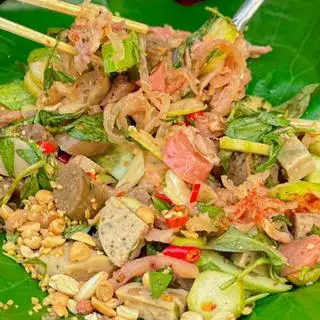 Hình ảnh Tré trộn bánh tráng