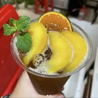 Trà đào cam sả size L - 28.000 ₫ tại Green - Coffee - Hồng Lĩnh