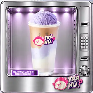 Hình ảnh Trà Nguyên Lá Cổ Thụ Mochi Khoai Môn