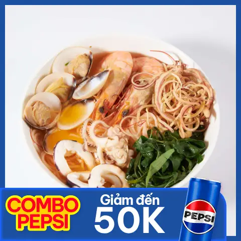 Combo Bún Thái + Pepsi chai  - 65.000 ₫ tại Bún Thái Cây Khế - Đường Số 51