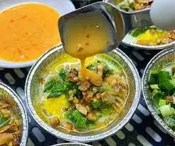 Hàu nướng chén trứng cút mỡ hành - 12.000 ₫ tại Hàu Cô Béo - Đường Số 10