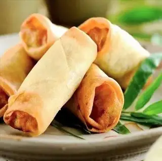Chả giò Hai làm - 15.000 ₫ tại Bún Thịt Xào Miền Tây Hai Ơi - Cô Bắc