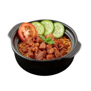 Hình ảnh Cơm thố xá xíu