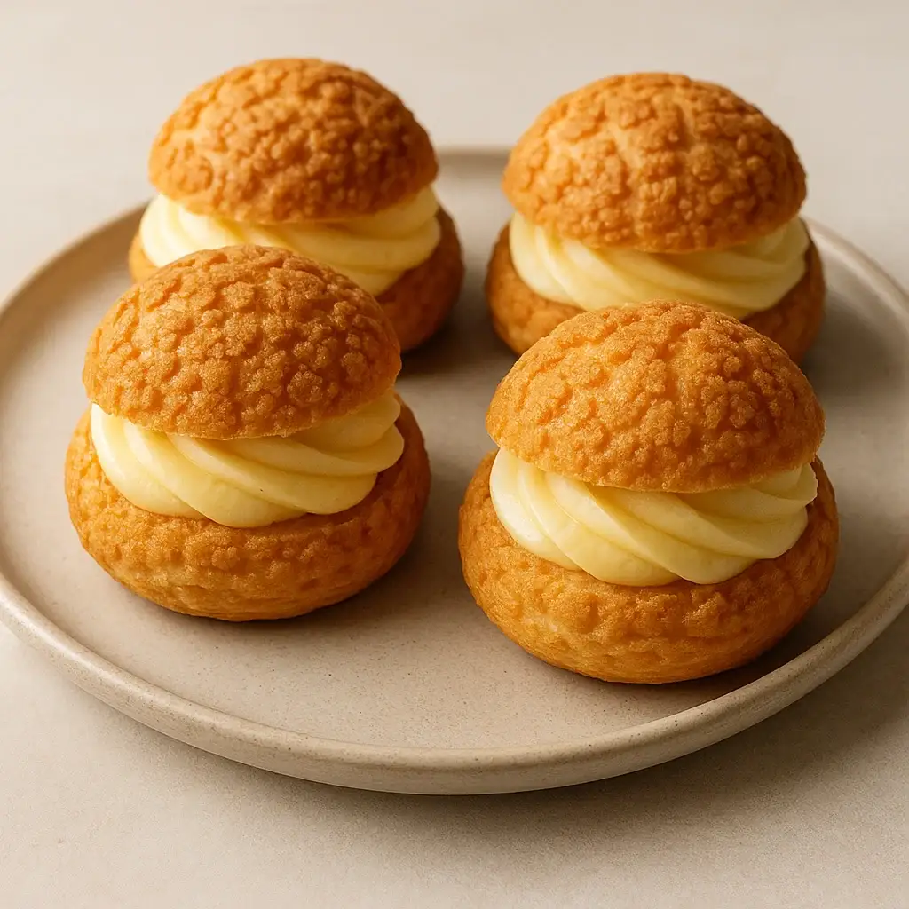 Bánh su kem tròn - 35.000 ₫ tại Anh Cường Bakery - Bánh Kem, Bánh Mousse & Bánh Ngọt - Bình Quới