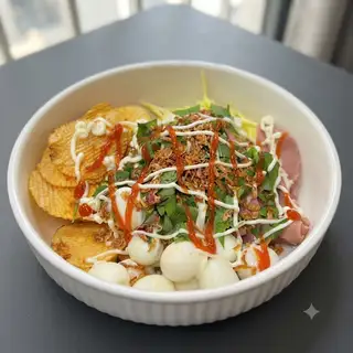 Hình ảnh Snack trộn - không tóp mỡ