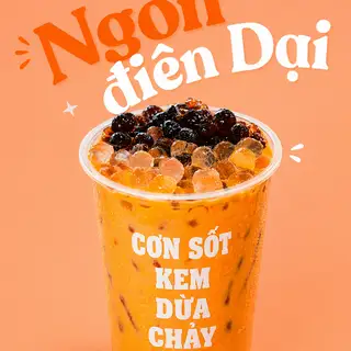 Hình ảnh Trà Thái đỏ song châu