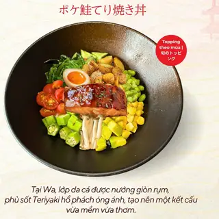 Hình ảnh Cá hồi nướng sốt teri